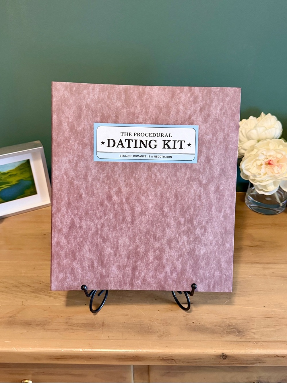 Knock Knock Procedural Dating Kit Funny Divorce Gift Binder
